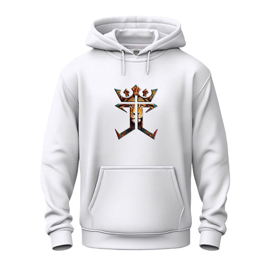 Jesus Christ Is King Lion Of Judah Logo Unisex Heavy Blend™ Hooded Sweatshirt