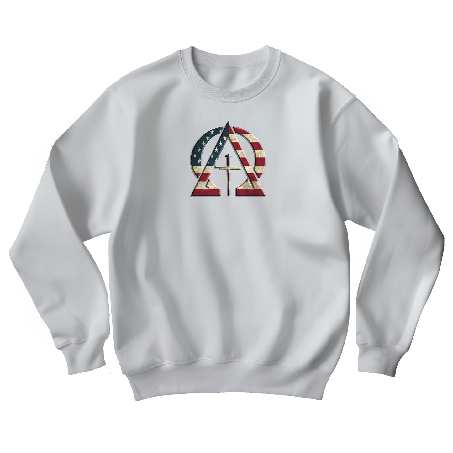 Alpha & Omega Vintage USA Unisex Heavy Blend™ Crewneck Sweatshirt