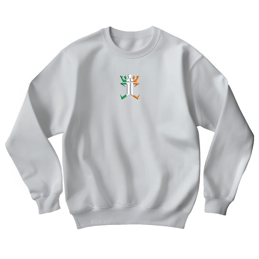 Jesus Christ is King of Ireland Unisex Heavy Blend™ Crewneck Sweatshirt