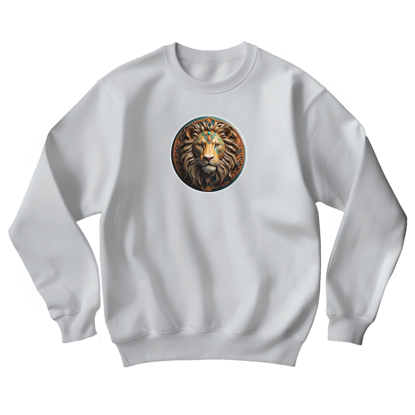 Majestic Redeemer Lion of Judah  Unisex Heavy Blend™ Crewneck Sweatshirt