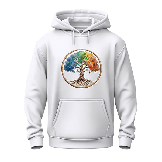 Colorful Tree of Life  Unisex Heavy Blend™ Hooded Sweatshirt