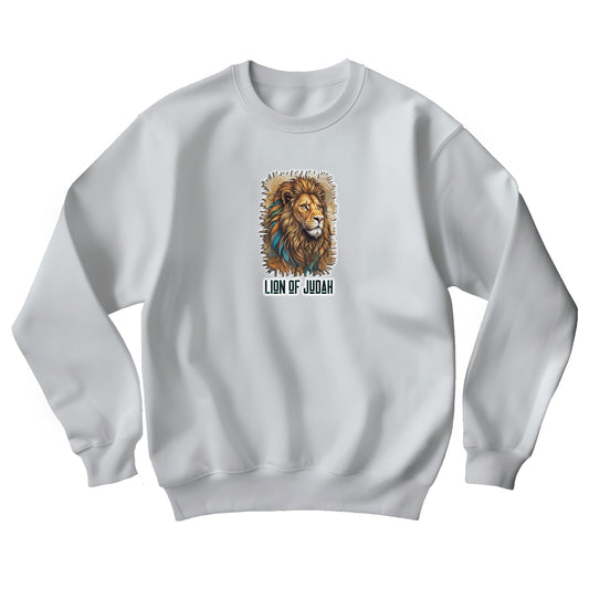 Divine King  Lion of Judah  Unisex Heavy Blend™ Crewneck Sweatshirt