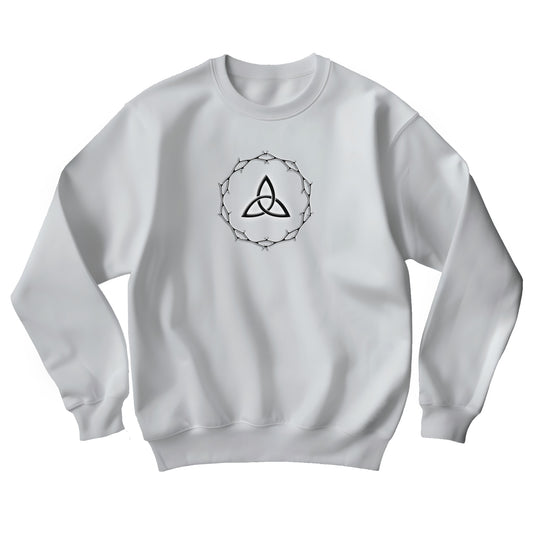 Circle of Thorns & Trinity Knot Unisex Heavy Blend™ Crewneck Sweatshirt