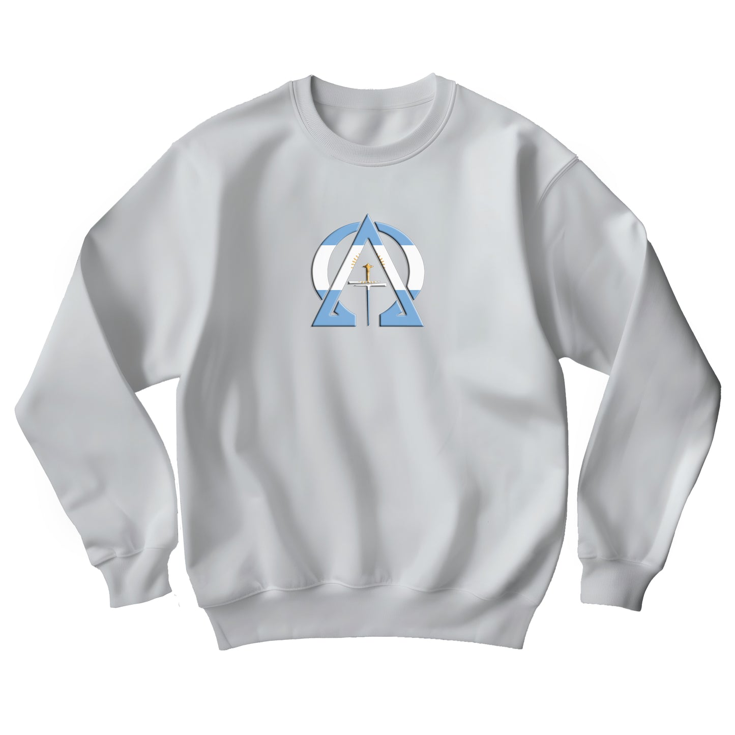 Alpha & Omega Argentina Unisex Heavy Blend™ Crewneck Sweatshirt