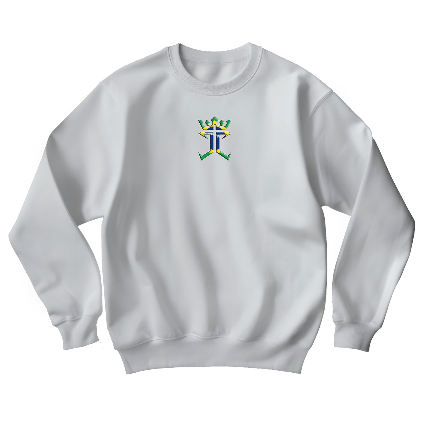 Jesus Christ is King of Brazil Unisex Heavy Blend™ Crewneck Sweatshirt