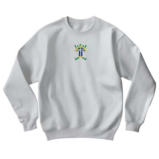 Jesus Christ is King of Brazil Unisex Heavy Blend™ Crewneck Sweatshirt