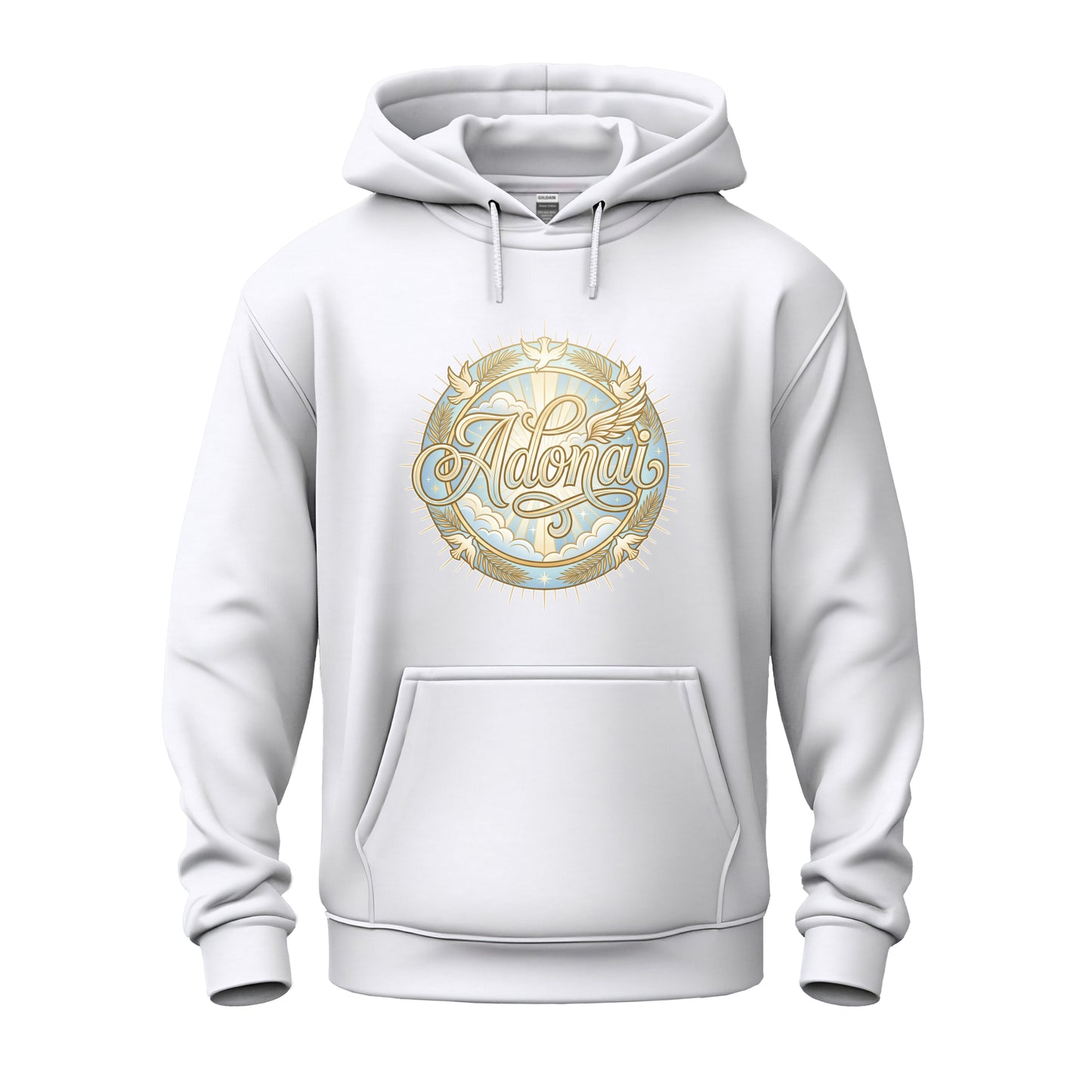 ADONAI Holy Spirit doves Unisex Heavy Blend™ Hooded Sweatshirt