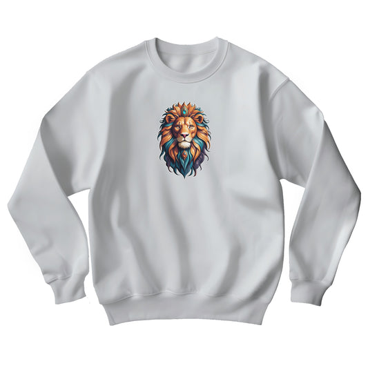 Majestic Savior  Lion of Judah  Unisex Heavy Blend™ Crewneck Sweatshirt