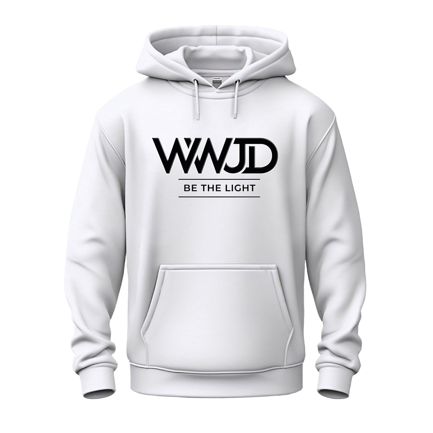 WWJD Faith Reminder Unisex Heavy Blend™ Hooded Sweatshirt