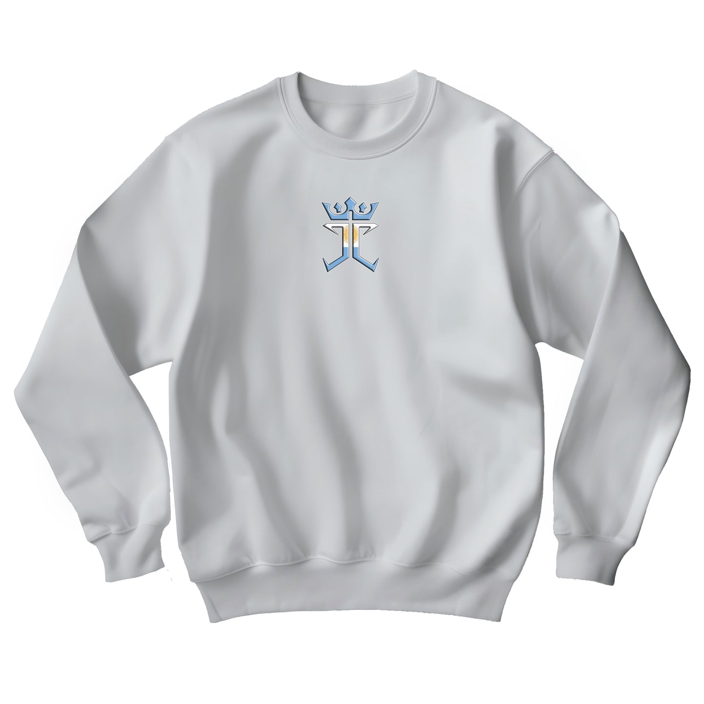 Jesus Christ is King of Argentina Unisex Heavy Blend™ Crewneck Sweatshirt