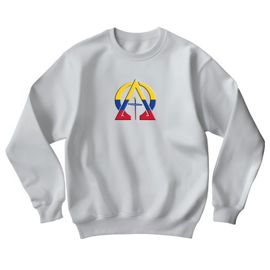 Alpha & Omega Columbia Unisex Heavy Blend™ Crewneck Sweatshirt