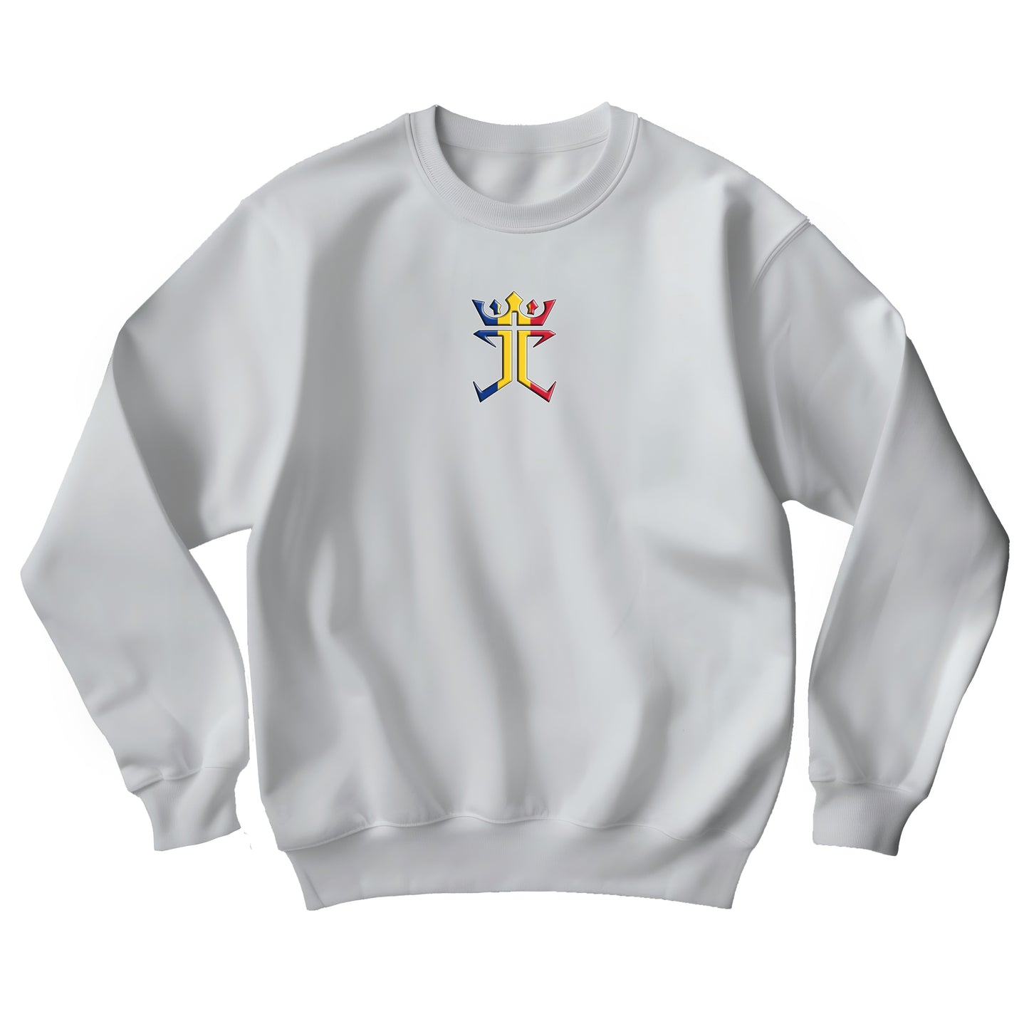 Jesus Christ is King of Romania Unisex Heavy Blend™ Crewneck Sweatshirt