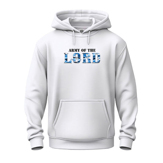 Army Of The Lord Blue Camo Unisex Heavy Blend™ Hooded Sweatshirt