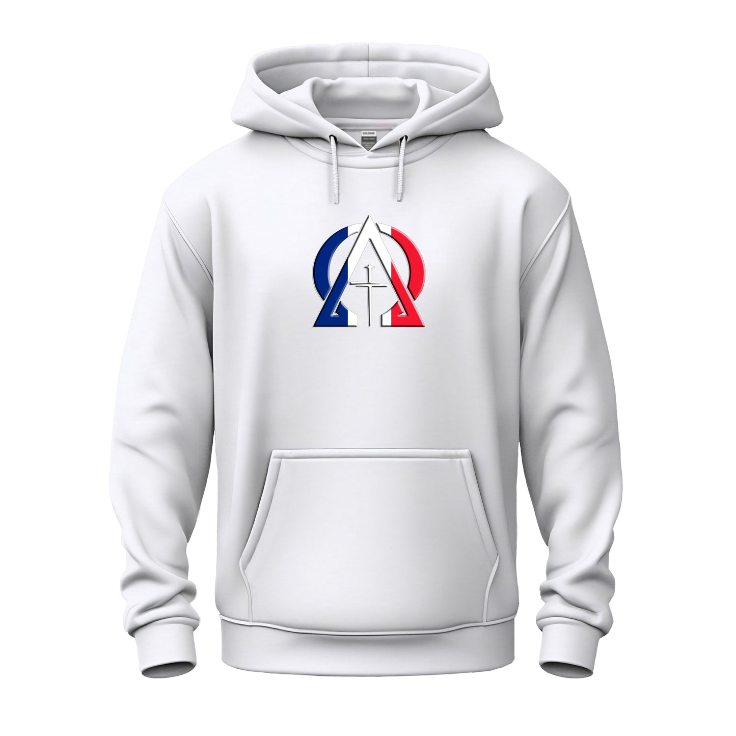 Alpha & Omega France Unisex Heavy Blend™ Hooded Sweatshirt