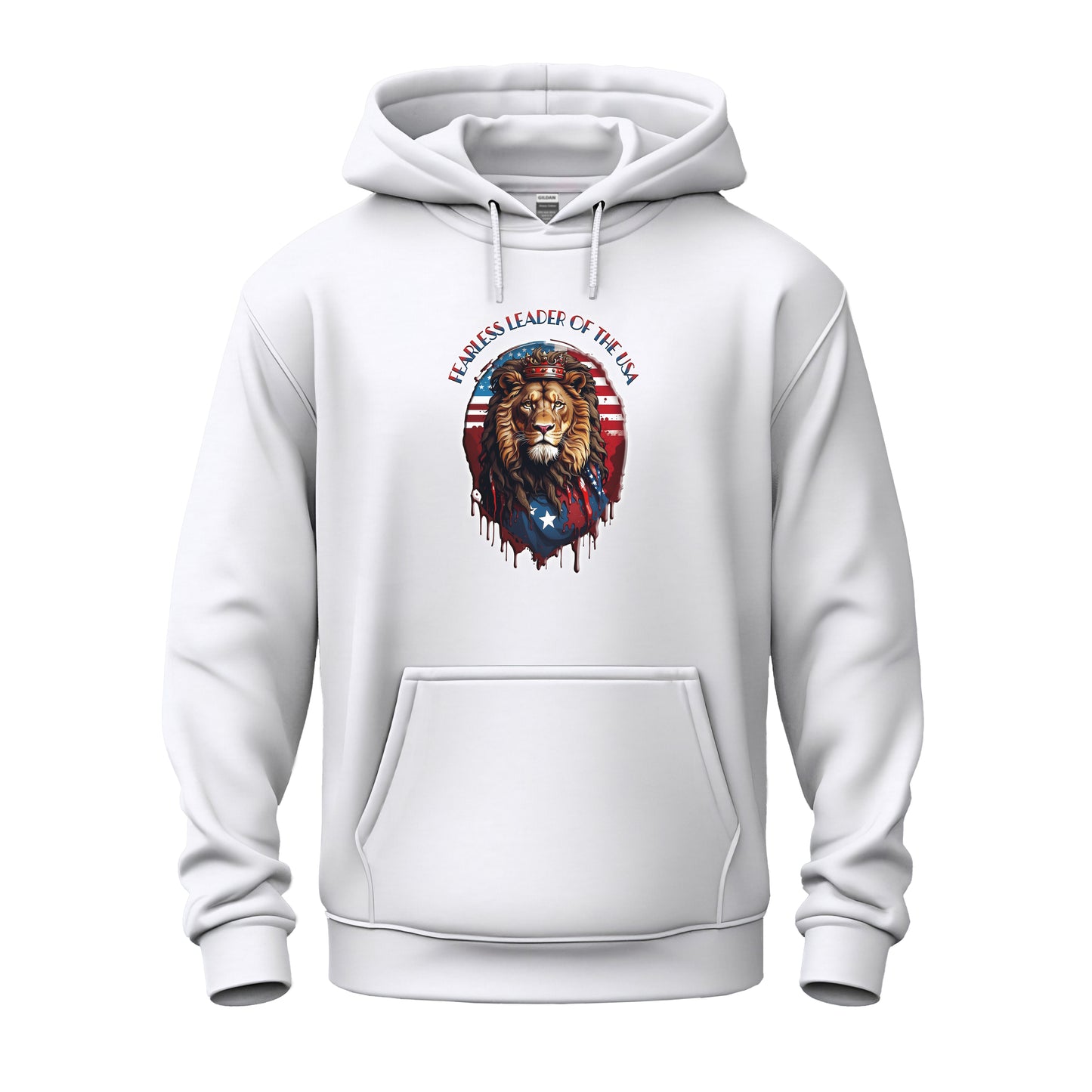 Lion of Judah: Fearless Leader of Faith Unisex Heavy Blend™ Hooded Sweatshirt