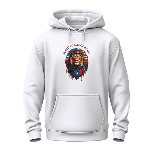 Lion of Judah: Fearless Leader of Faith Unisex Heavy Blend™ Hooded Sweatshirt