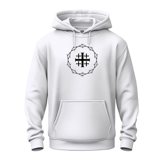 Circle of Thorn with Jerusalem Cross logo Unisex Heavy Blend™ Hooded Sweatshirt
