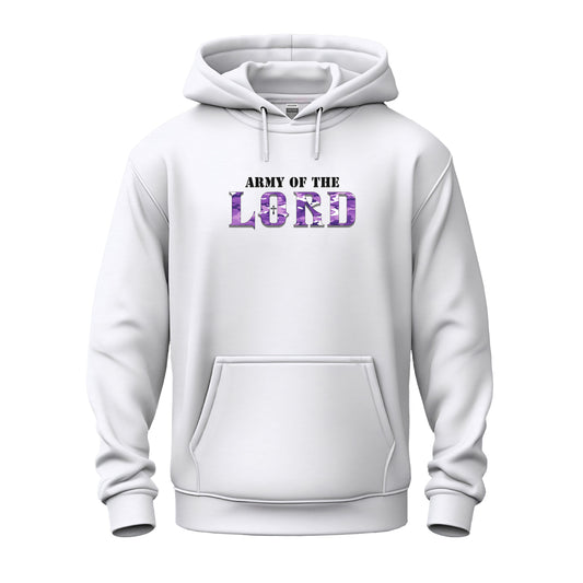 Army Of The Lord Purple Camo Unisex Heavy Blend™ Hooded Sweatshirt