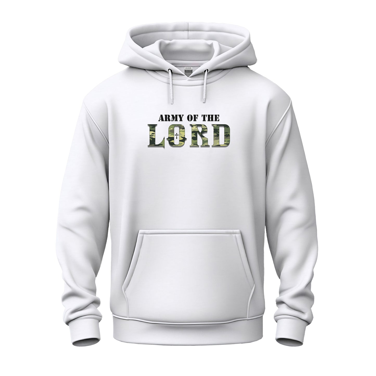 Army Of The Lord Green Camo Unisex Heavy Blend™ Hooded Sweatshirt