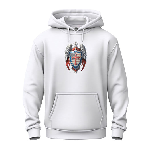 Winged Guardian Unisex Heavy Blend™ Hooded Sweatshirt