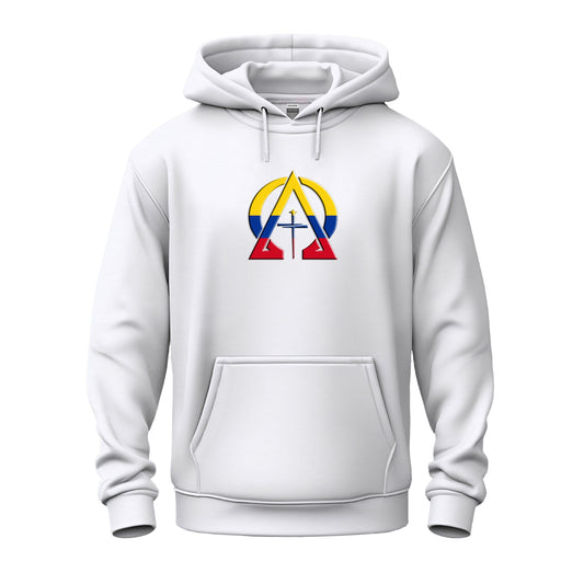 Alpha & Omega Columbia Unisex Heavy Blend™ Hooded Sweatshirt