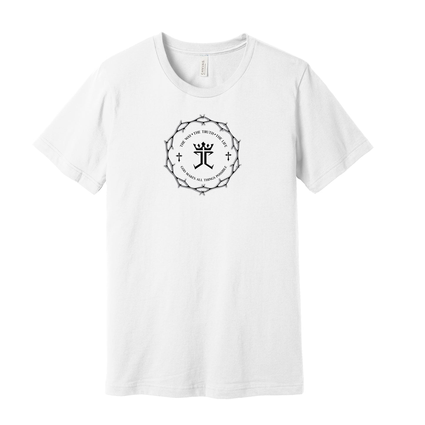 Jesus Christ’s Crown of Thorns Unisex  Short Sleeve Tee