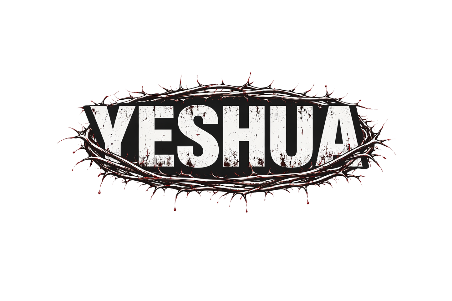 Yeshua Crown Of Thorns Christian Hoodie